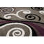 Tapis gris à motif abstrait Bailes-1023863183