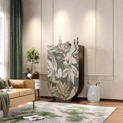 Armoire de rangement à quatre tiroirs en bois massif