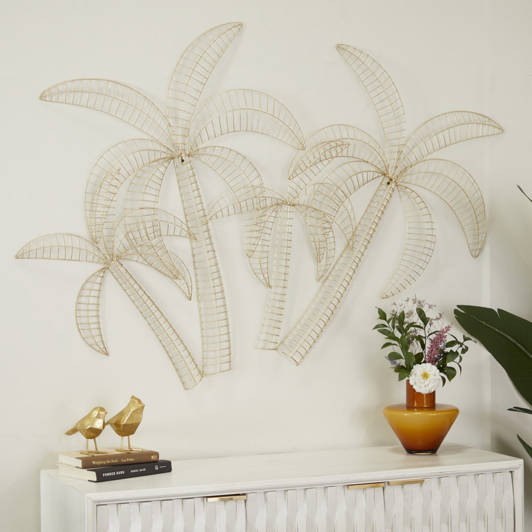 Coastal Landscape & Nature Wall Decor on Metal Bayou Breeze