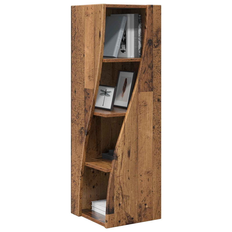Engineered Wood Standard Accent Cabinet, Old Wood