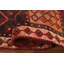 Tapis traditionnel rétro à motif géométrique 4 x 7
