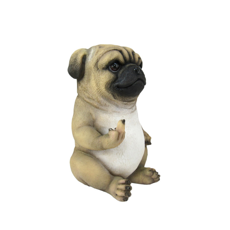 Statue de chien Scoggins