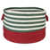 Tapis rouille / vert Carousel