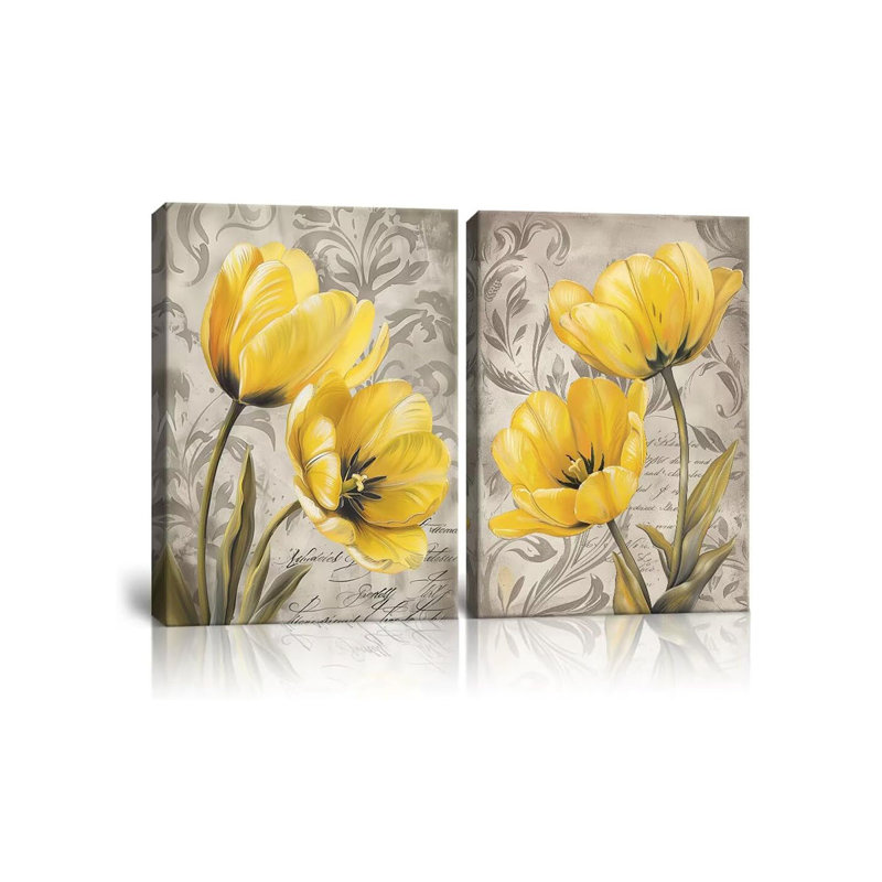 2 Piece Wrapped Canvas Print