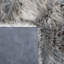 Tapis gris fait à la main Contrella-22787983