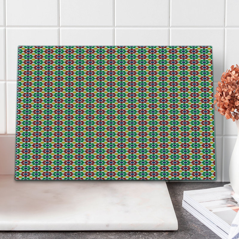 Multicolore grande planche à découper Ambesonne