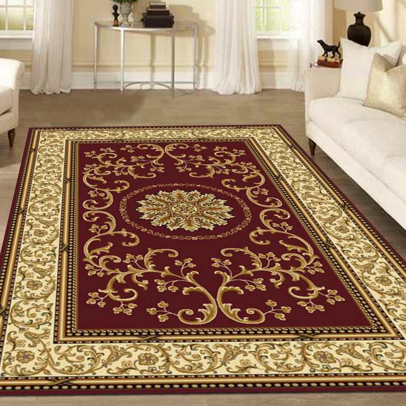 Tapis bourgogne Manchester, Rectangle 3 pi 3 po x 5 pi 4 po