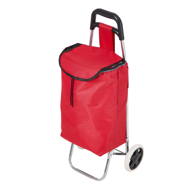 Metal Bar Cart, Red