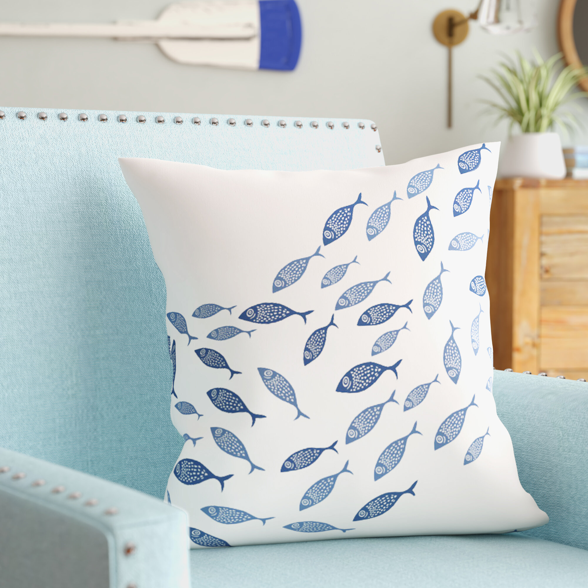 Coastal decorative outlet pillows