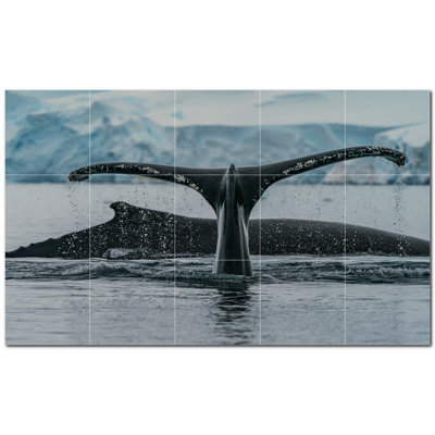 6'' x 6'' Satin Ceramic Decorative Mural