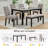 6-Piece Dining Table Set