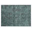 Tapis d'intérieur extérieur antidérapant lavable turquoise 2 pi x 3 pi