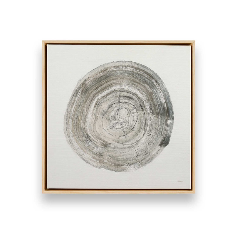 «Rings of Time I Print», H 12,75 po x l 12,75 po, Érable américain