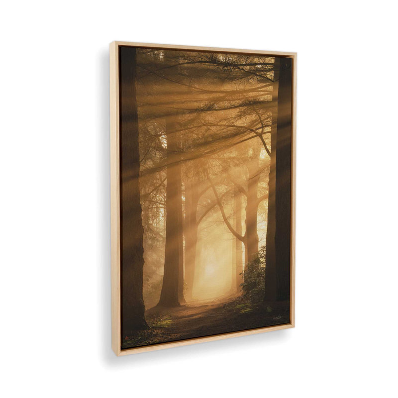 «A Brilliant Morning» par Martin Podt, reproduction d'art, L 12 po x H 18 po, Tanné, Toile avec cadre