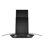 Hotte murale convertible 30 pouces 217 CFM en noir