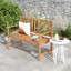 Athanas Solid Wood Traditional Bench