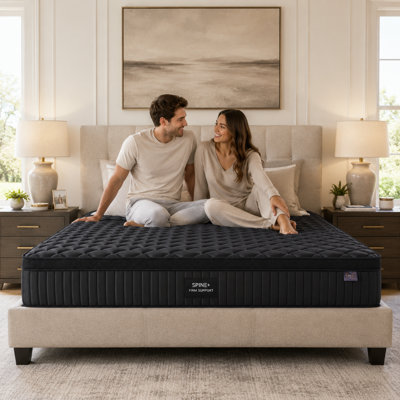 14" Extra Firm King Mattress for Back Pain - 7-Zone Orthopedic Support