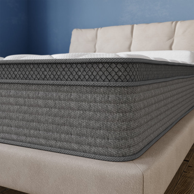Hybrid Mattress, Gel Memory Foam Mattress in a Box, Medium Firm, Motion Isolation, Edge Support, CertiPUR-US and OEKO-TEX Certified