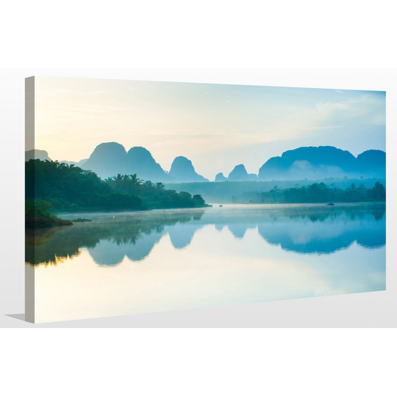 « krabi thaïlande 2 », impression sur toile tendue, H 24 po x l 40 po x P 1 po
