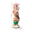 12.5"H Christmas Resin Stacked Gingerbread Figurine Table Decor