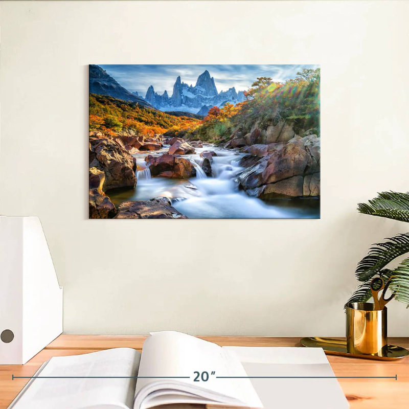 Alvord Fitz Roy River, 8" H x 12" W