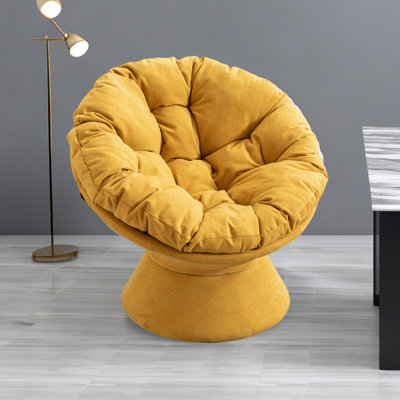 Fauteuil demi-tonneau pivotant de 36,22 po Takila