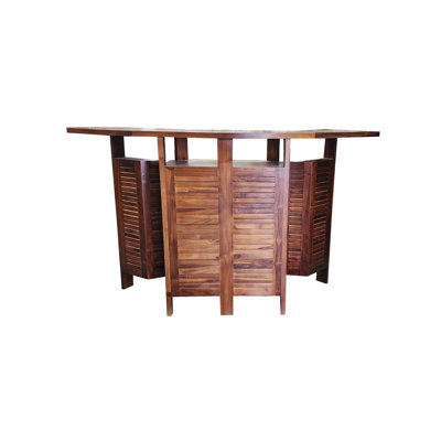 Teak Bar Counter