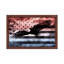 USA "Melting Film" Flag (Bald Eagle) - Print on Canvas-89230100-42161875
