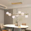 Nirupa 7 - Light Glass Dimmable LED Kitchen Island Linear Pendant with Remote Control Included-948038120