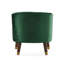 Fauteuil d'appoint rembourré avec pieds en bois-1125126193