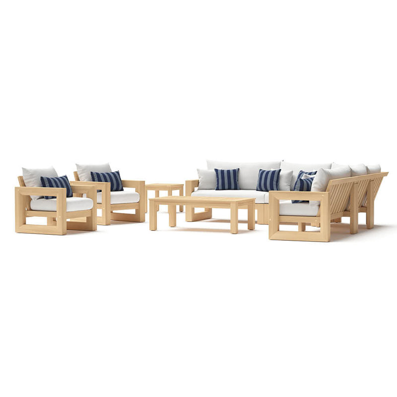 Sehrish Acacia 8 - Person Modular Patio Conversation Sets with Cushions