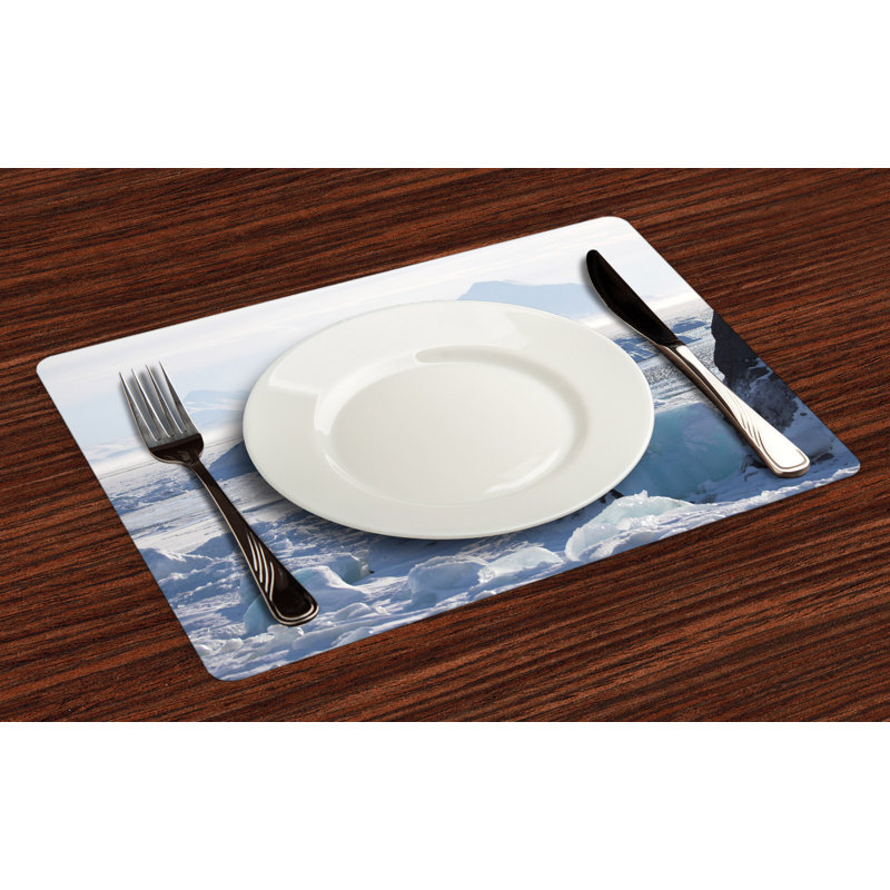 Polyester Abstract Rectangle Placemat