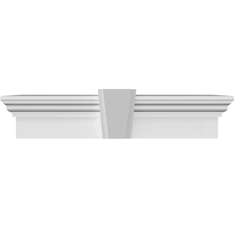 Endurathane Traditional Crosshead with Deco Keystone, 101 inches