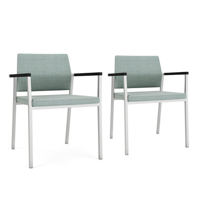 Avon Rx Healthcare Waiting Reception Guest Chair Upholstered Seat And Back Metal Frame