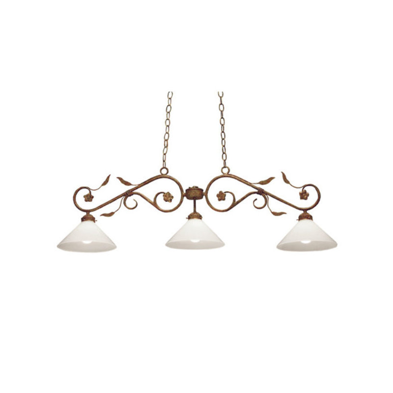 Bordeaux 3 - Light Pendant, Gilded Tobacco