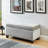 Lanpher Gray Storage Bench/ottoman