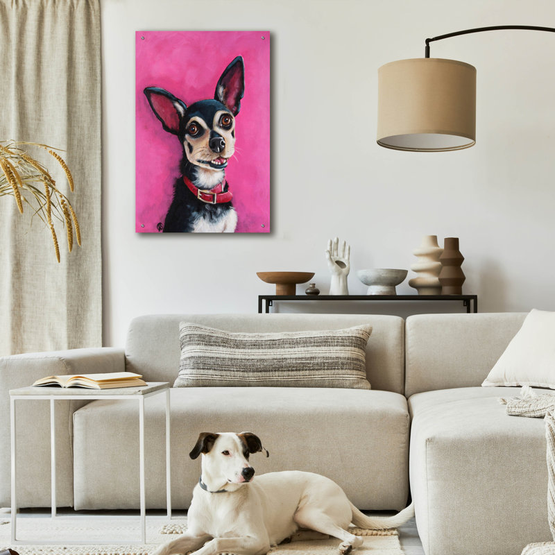 "Bubba" par Lucia Stewart, H 36 po x l 24 po