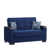 Blue Microfiber