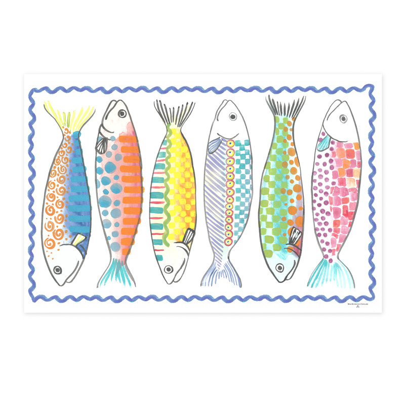 Go Fish 2' X 3' Floor Mat