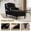 Fauteuil-lit rembourré en tissu-118377197