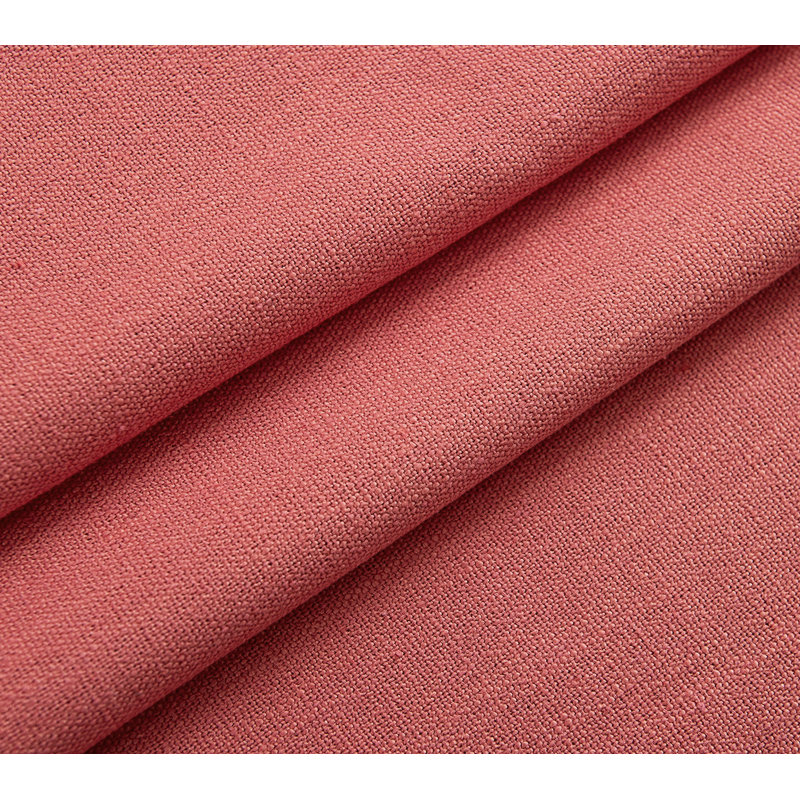 Cantonnière sur mesure de couleur unie 50 "Destefano, Corail
