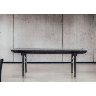 90.6'' Solid Wood Console Table
