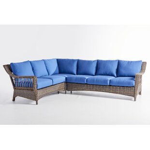 St John 3 Piece Sectional with Cushion
