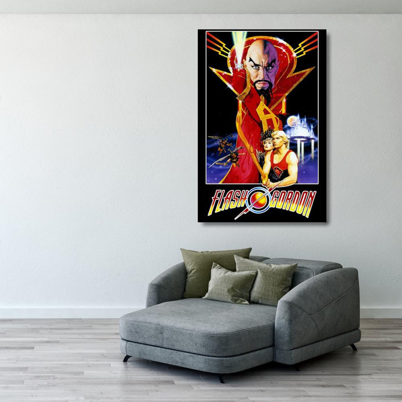 Flash Gordon, 40" H x 27" W