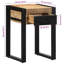 Side Table 35X35x50 Cm Solid Wood Reclaimed-2125280076