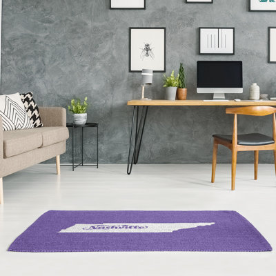 Tapis de zone mauve tennessee Nashville