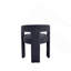 Ensemble de 2 chaises de salle à manger noires