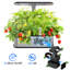 Ensemble de systèmes de culture hydroponique, jardin d'intérieur Smart Herbs, pots de plantation BHTNYoo / 12 dosettes d'une capacité de 5 L avec lumières de croissance à DEL et pompe à eau intelligente, minuterie