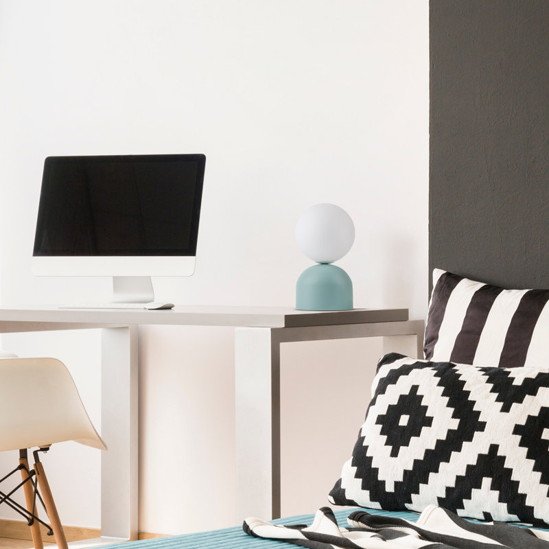 Lampe de table Mance, Bleu