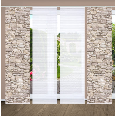 Semi Sheer Sliding Panel